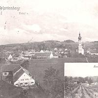 Totalansicht von Westen und Bad Wartenberg