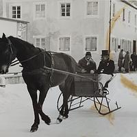 Faschingsumzug in den 1950er Jahren