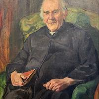 Carl Hans Schrader-Velgen – Porträt Geistlicher Rat Haslauer
