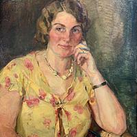 Carl Hans Schrader-Velgen – Porträt Maria Nagl