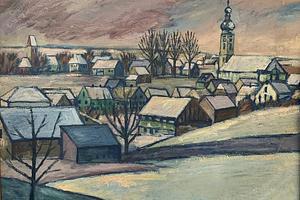 Josef Zach – Wartenberg im Winter