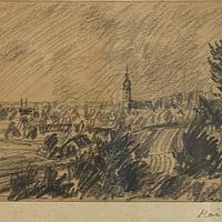 Josef Zach – Blick auf Wartenberg von Süden