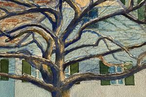 Josef Zach – Baum im Winter